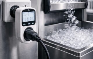 cuánta electricidad gasta una máquina de hielo