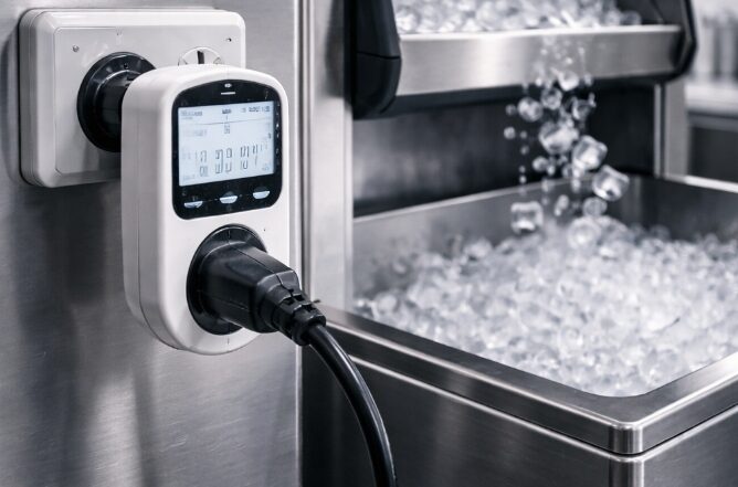 cuánta electricidad gasta una máquina de hielo