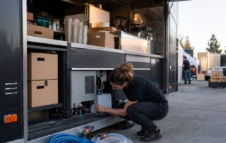 máquina de hielo para food truck