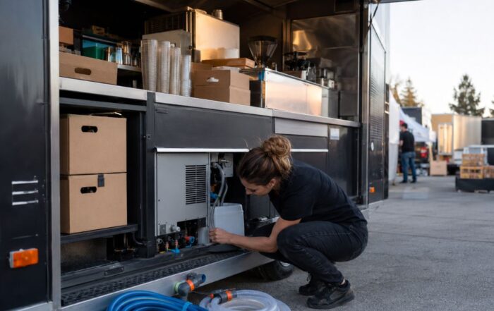 máquina de hielo para food truck