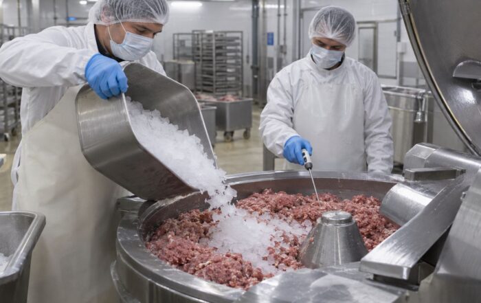 hielo para industria cárnica