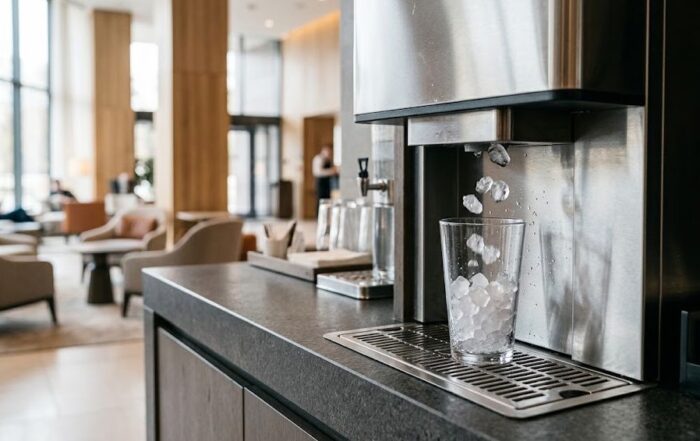 Dispensador de hielo profesional