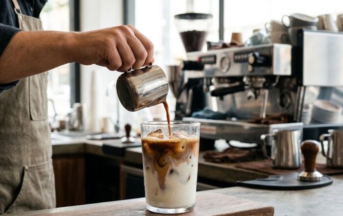 hielo para café frío